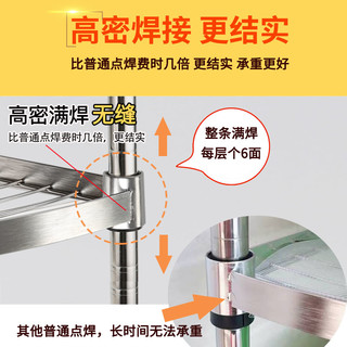 达派屋304不锈钢厨房三角置物架转角架放锅架子收纳墙角落地多层