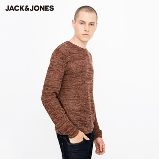 JackJones杰克琼斯outlets秋冬潮流套头宽松羊毛针织衫毛衣专辑（175/96A/M、E03藏蓝7）