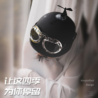 电动电瓶车头盔韩版男女半盔夏季四季机防晒可爱儿童通用灰安全帽(均码、涂鸦】哈雷镜-送礼品)
