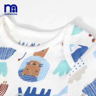 英国mothercare婴儿套装男女儿童宝宝秋衣 新款宝宝睡衣2件装（73cm(73/44) 、MC9V2SB023）