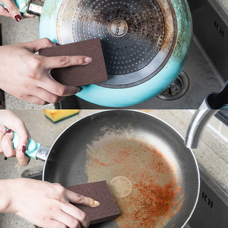 纳米海绵块魔力擦去污厨房清洁神奇洗碗百洁布金刚砂魔术克林擦擦（腰形百洁布10片装10*8*3）