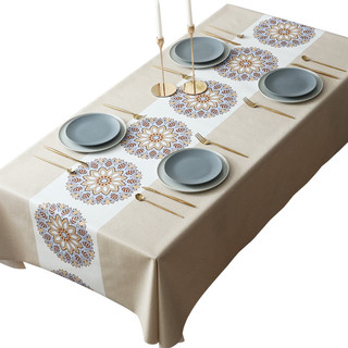 桌布防水防油防烫免洗餐桌垫布艺北欧正长方形茶几台布pvc网红ins