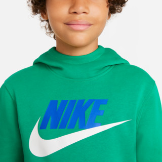 Nike耐克官方FLEECE大童（男孩）套头连帽衫秋冬起绒舒适CV9336