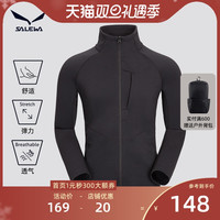 SALEWA 沙乐华 外套立领针织开衫男女秋季户外防风休闲运动服上衣