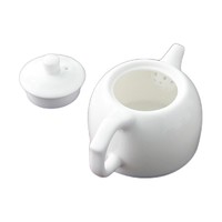 PLUS会员：心去处 羊脂玉瓷井栏壶 （9.5*13.5cm ）德化白瓷泡茶壶 纯手工家用功夫茶具单壶