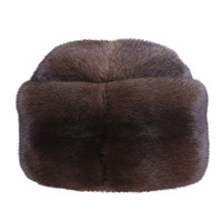 盛锡福帽子独特手工制作冬款男女裘皮水貂经典美式帽包邮