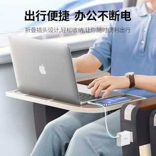 绿联65w充电器iPhone13适用于苹果macbookpro小新air14笔记本电脑12max华为switch小米ipadmini6/9手机PD快充