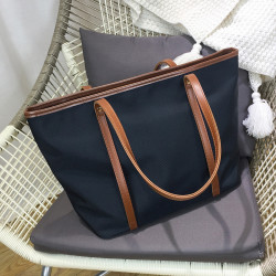 bossini堡狮龙新品女包大容量托特包休闲大气单肩包女包手提包包