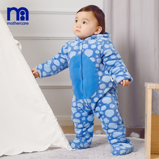 英国mothercare婴儿连体衣男女儿童爬服长袖夹棉连身衣冬季加厚（80cm(80/48，建议9-12个月) 、MC9V2SA427）