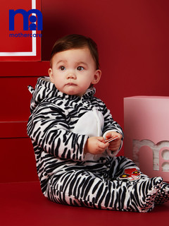 英国mothercare婴儿连体衣男女儿童爬服长袖夹棉连身衣冬季加厚（80cm(80/48，建议9-12个月) 、MC9V2SA427）