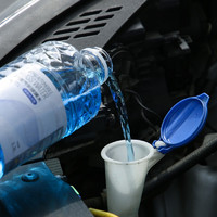 贯驰 汽车用前挡风玻璃水清洁剂  多效去污去虫胶树胶去油膜防冻 0度镀膜1.3L*4