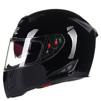 GXT 358 摩托车头盔 全盔 亮黑 L码