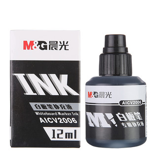 M&G 晨光 AICV2006 白板笔墨水 黑色 12ml