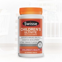 黑卡会员：Swisse 斯维诗 儿童复合维生素咀嚼片 120片 2件装