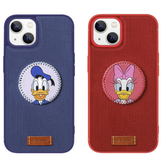 Disney 迪士尼 iPhone 12 TPU+灯芯绒+皮料手机壳 黛丝