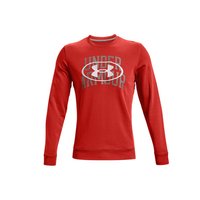 UNDER ARMOUR 安德玛 Rival Crew 男子运动卫衣 1366410-839 橙色 L