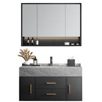  顾家家居 KUKA  G-06226 浴室柜组合 120cm 普通镜柜款