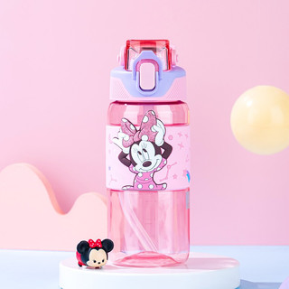 Disney 迪士尼 米妮系列 WD-754B 儿童吸管杯 450ml 粉色米妮