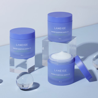 LANEIGE 兰芝 护肤套装 (益生修护睡眠面膜70ml+15ml*2+夜间舒缓修护睡眠面膜10ml+莓果味唇膜3g)