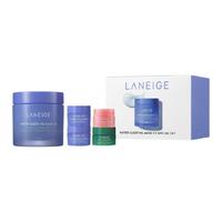 LANEIGE 兰芝 护肤套装 (益生修护睡眠面膜70ml+15ml*2+夜间舒缓修护睡眠面膜10ml+莓果味唇膜3g)