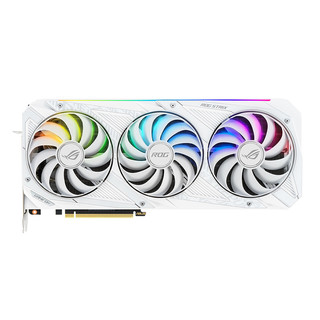 ROG 玩家国度 STRIX RTX 3070 O8G V2 WHITE 显卡 8GB 白色