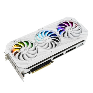 ROG 玩家国度 STRIX RTX 3070 O8G V2 WHITE 显卡 8GB 白色