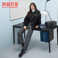 HSTYLE 韩都衣舍 OM82270 女士阔腿休闲裤