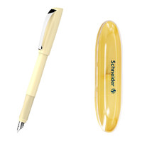 Schneider 施耐德 德国进口学生钢笔 克里普 浅黄色 EF尖 单支装 咨询客服赠送6元原装墨囊一盒