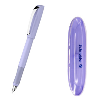 Schneider 施耐德 德国进口钢笔 克里普 郁金香紫色 EF尖 钢笔+笔盒