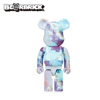 BE@RBRICK 积木熊 bearbrick  Marble 星云大理石 圣诞节礼物 潮玩手办 1000%