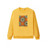 FILA 斐乐 中性运动卫衣 F71U048204F-YE 稻黄色 M