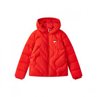 FILA 斐乐 女子运动羽绒服 F11W048919A-RD 红色 S