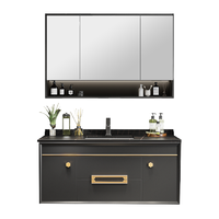  顾家家居 KUKA  G-06292 浴室柜组合 100cm 普通镜柜款