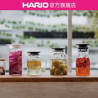 HARIO日本耐热厨用玻璃多用途 容量标识 家用饮品壶VFP