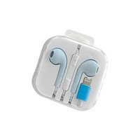 RCA 耳朵先森A008 半入耳式有线耳机 蓝色 苹果Lightning接口
