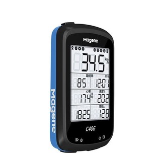 Magene 迈金 C406 GPS智能码表 冰爽蓝