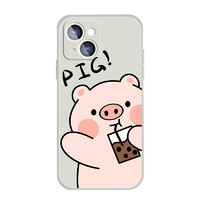 膜尼卡 iPhone系列 可爱猪手机壳