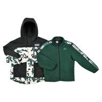 Kappa 卡帕 K0BG2FH10 男童两件套冲锋衣 森林绿 120cm