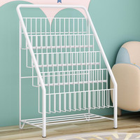 索尔诺 9894 多功能绘本收纳架 白色 四层