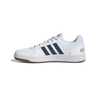 adidas NEO Hoops 2.0 中性休闲运动鞋 GZ7969 白蓝 39