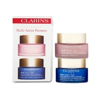 黑卡会员：CLARINS 娇韵诗 青春赋活日晚霜套装（日霜50ml+晚霜50ml）