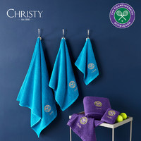CHRISTY 英国Christy温网联名浴巾纯棉成人男女家用吸水可裹加大加厚情侣