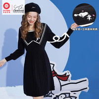 EPTISON 衣品天成 西蒙的猫联名 女士针织连衣裙 AWQ885B