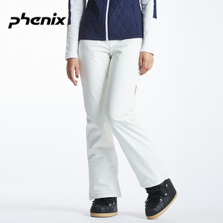 phenix菲尼克斯滑雪裤女新品防水保暖单双板滑雪裤修身ES982OB57（S、酒红BO）
