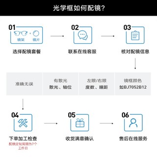 BOLON暴龙新款光学镜男女防蓝光方形近视眼镜框架商务镜架BJ7082