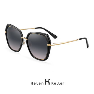 海伦凯勒新款优雅潮墨镜明星同款偏光驾驶镜时尚大框太阳镜女8721