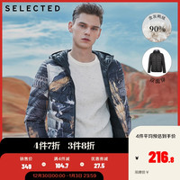 SELECTED思莱德休闲双面穿轻薄短款羽绒服外套S|419312517(175/96A/M、海军蓝ELECTRIC BLUE)