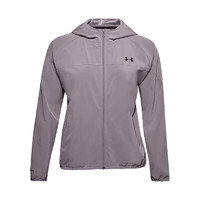 UNDER ARMOUR 安德玛 Woven Branded 女子运动夹克 1351794-585 紫色 M