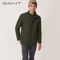 双链接-GANT 秋冬男士拉链简约休闲棉服夹克7001540（S、405）