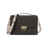 MICHAEL KORS 迈克·科尔斯 经典老花系列 女士单肩信封包 30F0G1HM2B252 棕色/柔粉色 中号